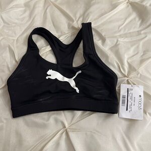 Puma Women's Black Sports Bra